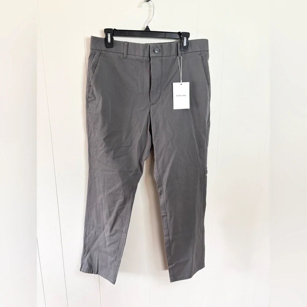 Everlane men’s grey performance chino slim size 34x28